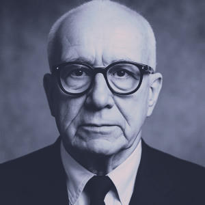 Buckminster Fuller portrait
