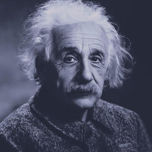 Albert Einstein portrait