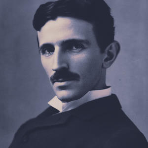 Nikola Tesla portrait