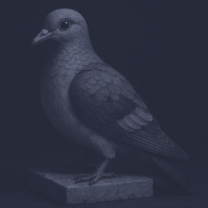 Passenger Pigeon portrait