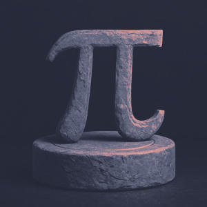 π (Pi) portrait