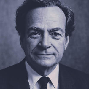 Richard Feynman portrait